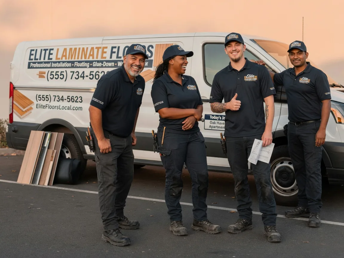Laminate flooring installation company in Rose Hill, IA